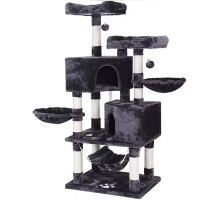 Large Cat Scratcher House Jumping Toy Scratch..