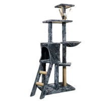 Factory Sisal Wooden Large Cat Tree Tower Sol..